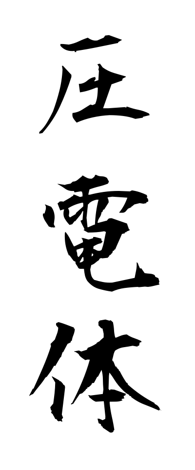 a10116圧電体あつでんたい