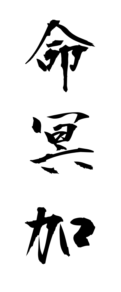 a20233命冥加いのちみょうが