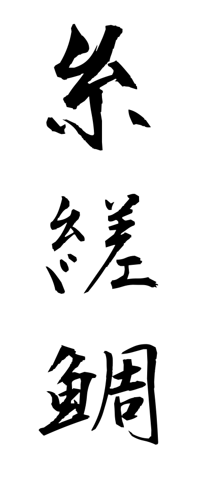 a20607糸縒鯛いとよりだい