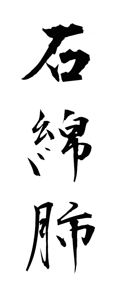 a20764石綿肺いしわたはい