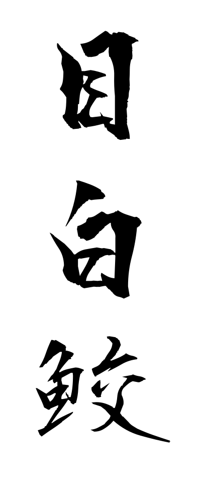 m40132目白鮫めじろざめ