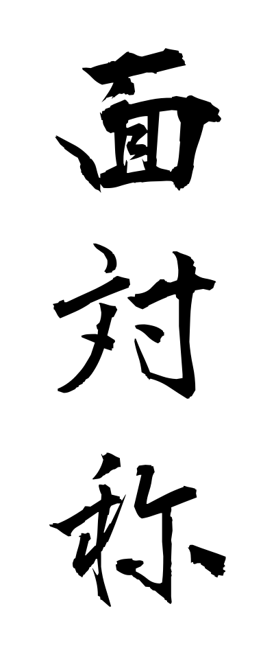 m40172面対称めんたいしょう