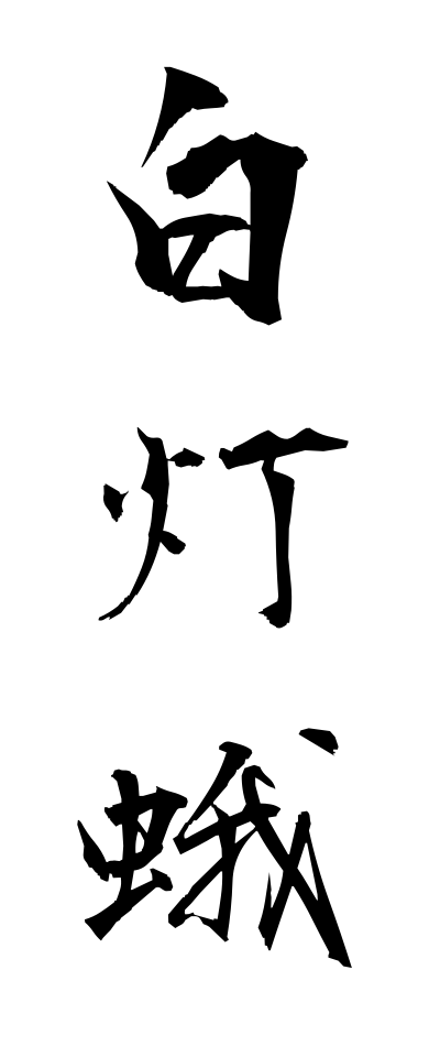 s22428白灯蛾しろひとり