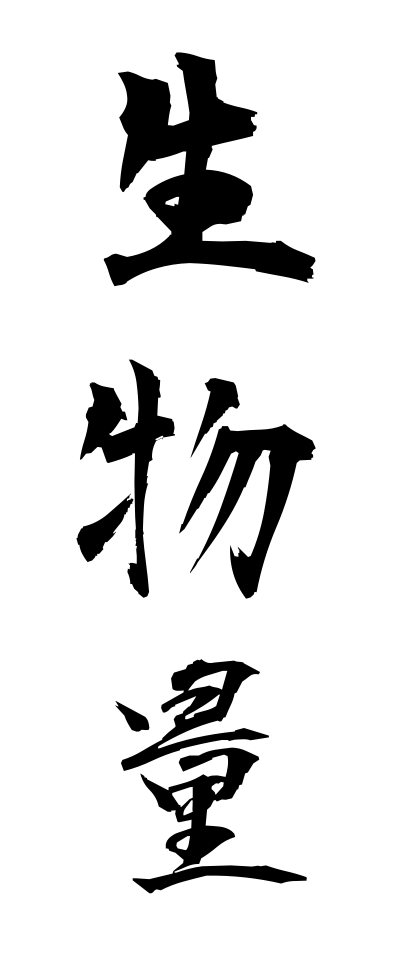 s40543生物量せいぶつりょう