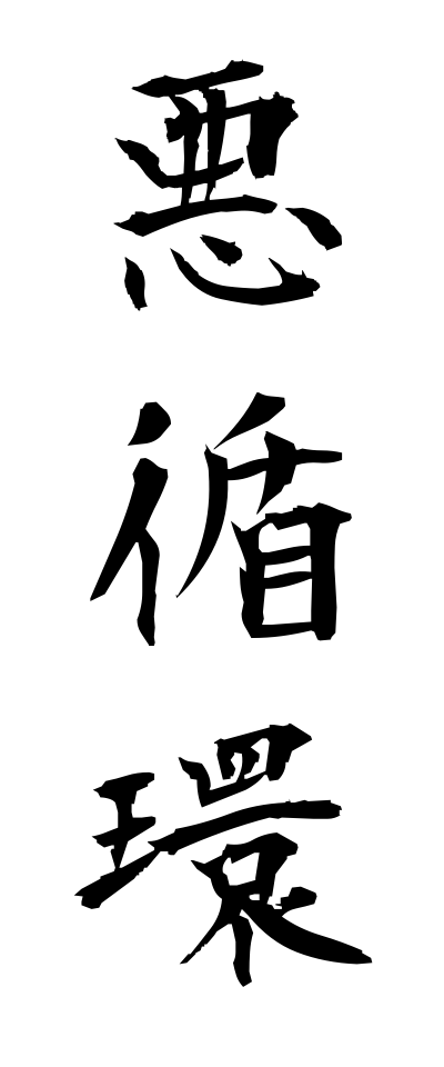 a10073悪循環あくじゅんかん