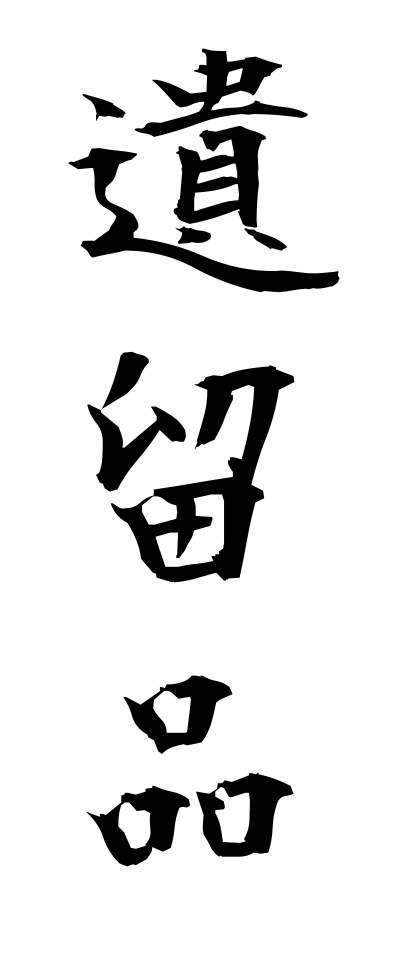 a20263遺留品いりゅうひん