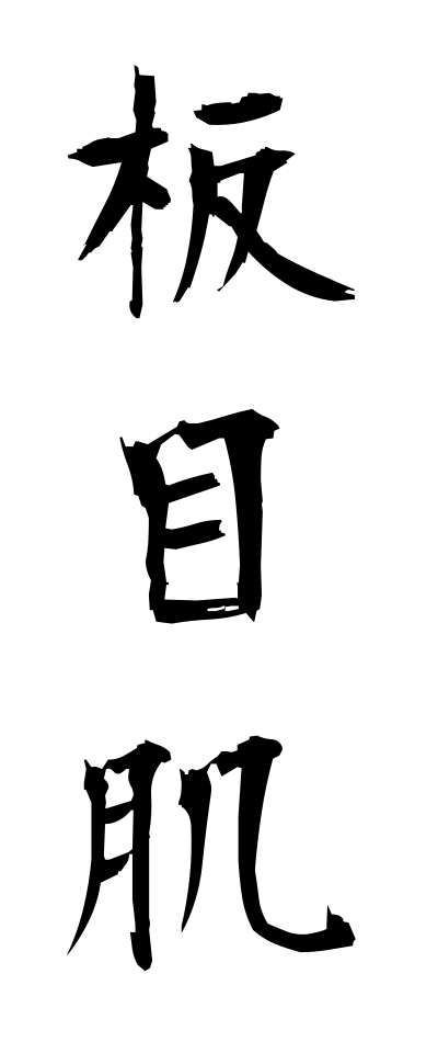 a20484板目肌いためはだ