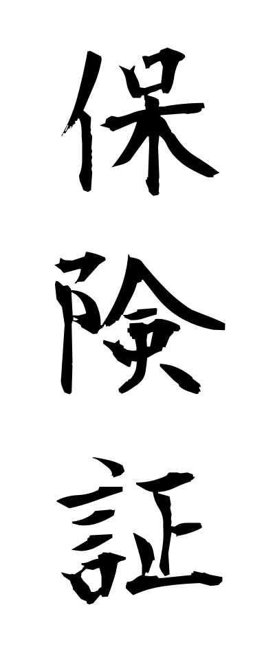 h50358保険証ほけんしょう