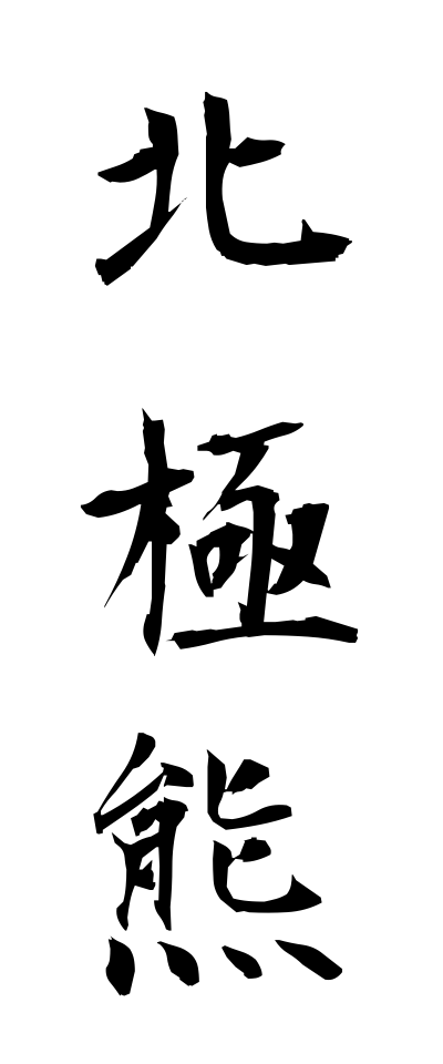 h50445北極熊ほっきょくぐま