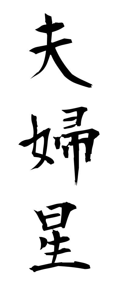 m40102夫婦星めおとぼし