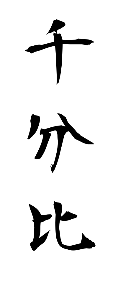 s40991千分比せんぶんひ