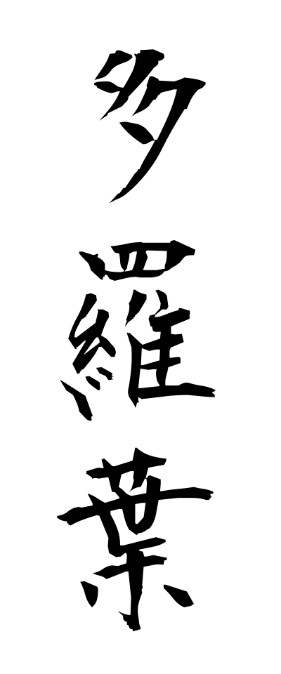 t10703多羅葉たらよう