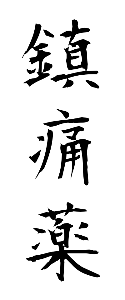 t20835鎮痛薬ちんつうやく