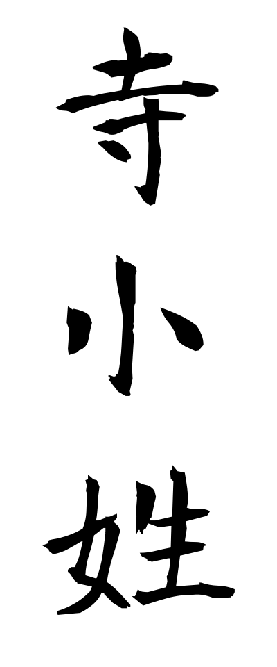 t40407寺小姓てらこしょう