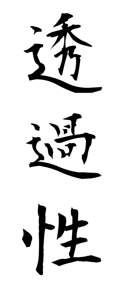 t50011透過性とうかせい