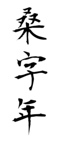 桑字年